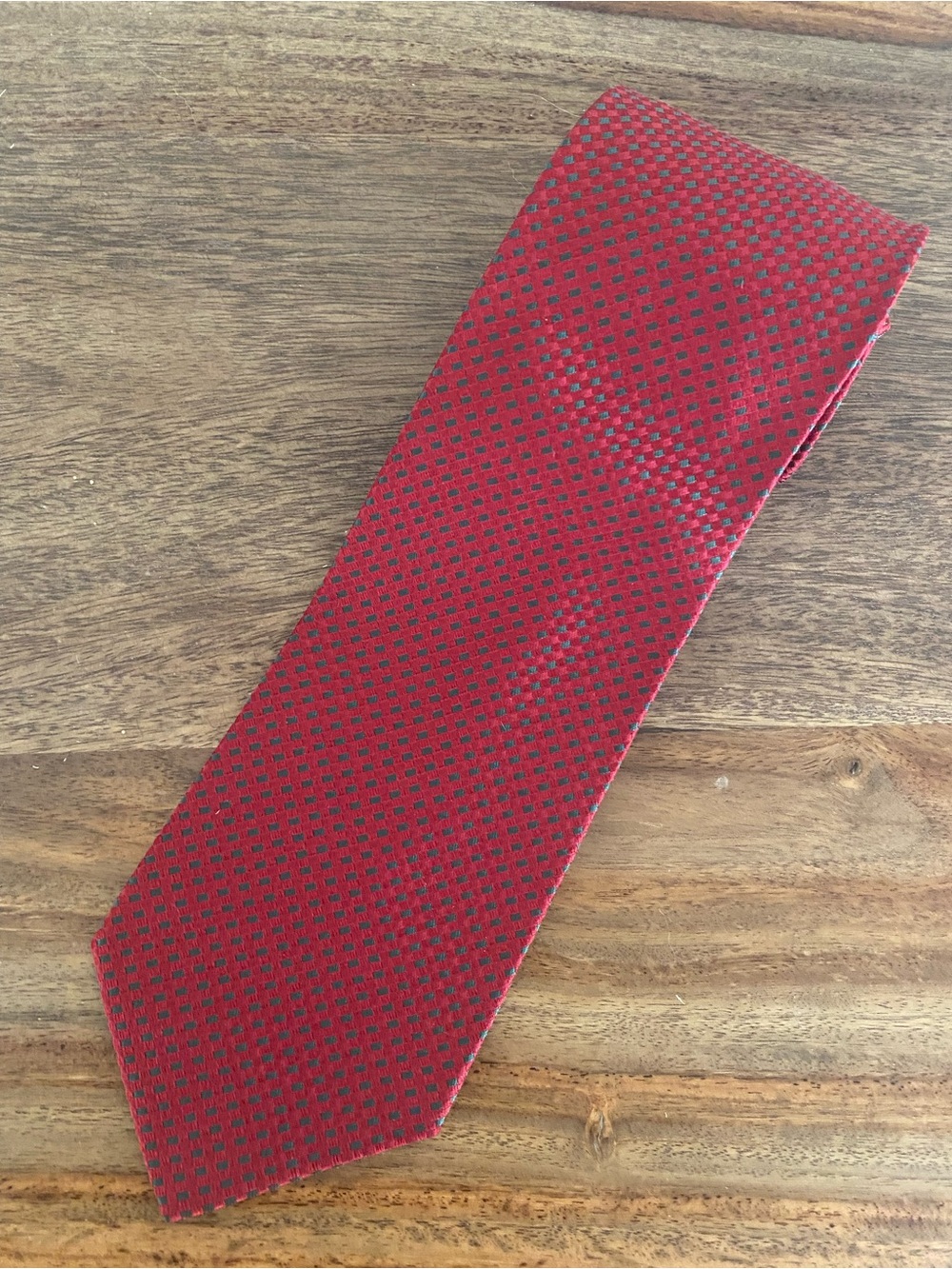 Charvet Red Micro-Pattern Men's Tie